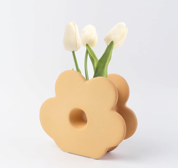 Keramisk Vas, Konstblomvas, Minimalistisk Stil Heminredning för Li