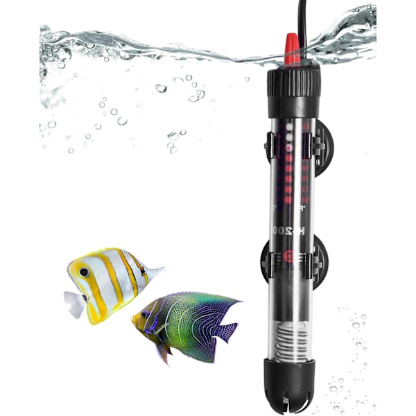 Akvariumvärmare Justerbar 30 l 25 W Akvariumresistans med