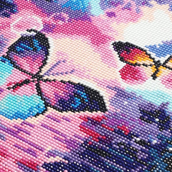 (30x40cm) Butterfly Diamantmaleri Diamantmaleri Fuld Sæt Di