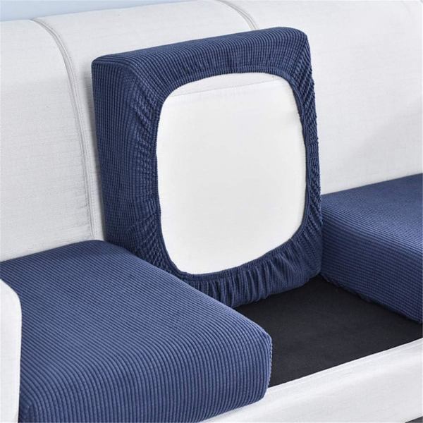 1 st Soffa Kuddeöverdrag (Mörkblå, 3-sits), Kuddeöverdrag, Icke