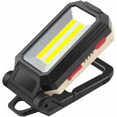 Torch Light LED Arbejdslys Lommelygte, 10W LED Spotlight Genopladelig