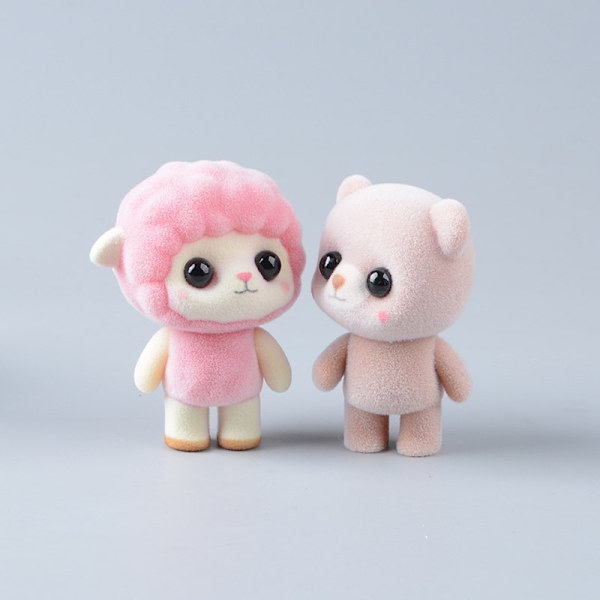 Plush-eläin Auton Koriste Tyttö Plush Nuken Söpö Valkoinen Kissa Plasti