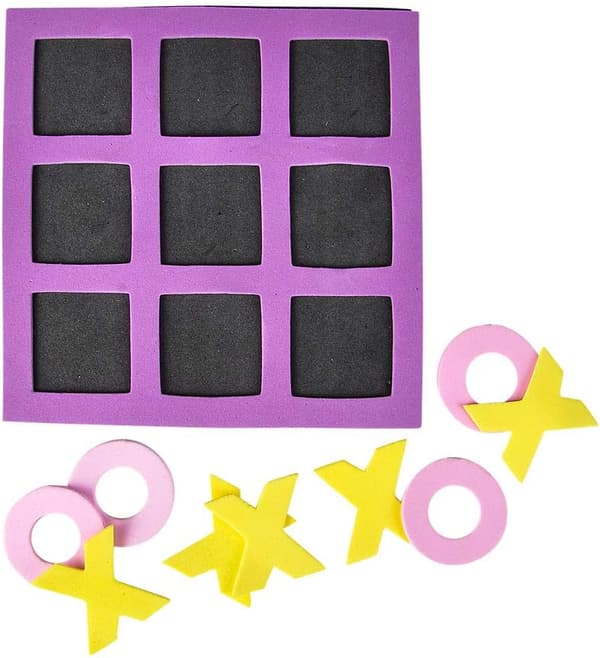 Tic Tac Toe (Mini skum Tic Tac Toe brettspill for barn, bursdag