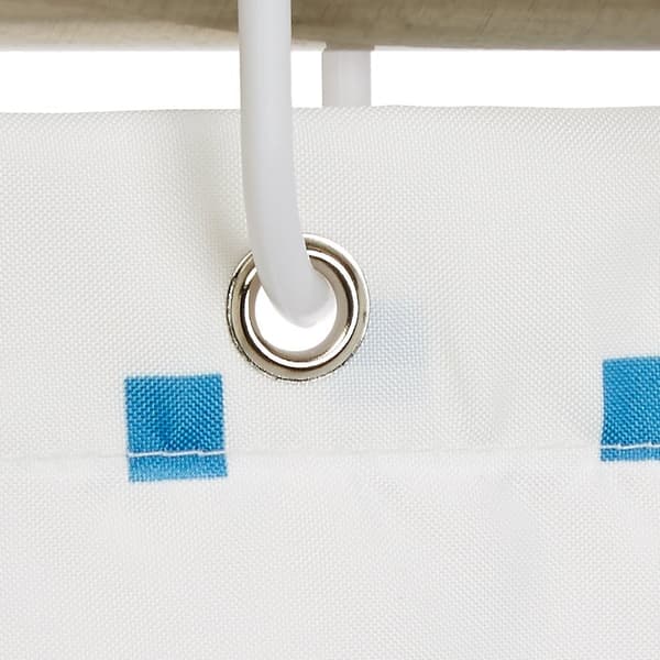 Vandtæt Bruseforhæng Polyester Almindelig Badeværelsesforhæng Partit