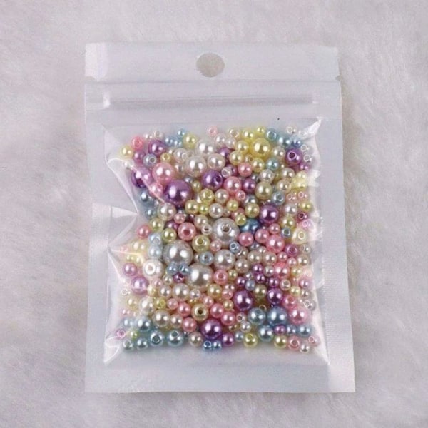 Smykkefremstilling - Akrylperler - 150 stk. - grøn - Imitationsperler