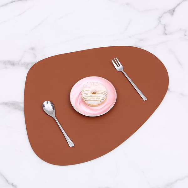 Placemat Stenformad Texturerad Underlägg Halksäker