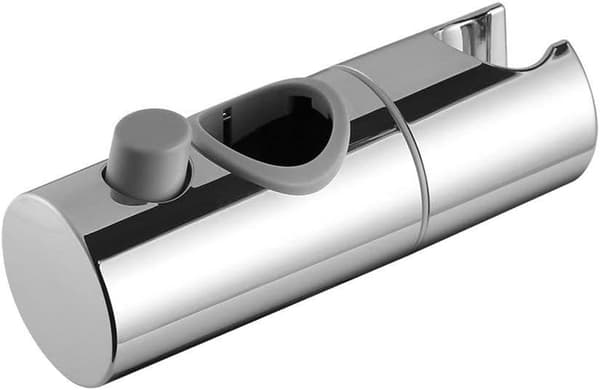 Justerbar dusjhodeholder for 25 mm veggstang