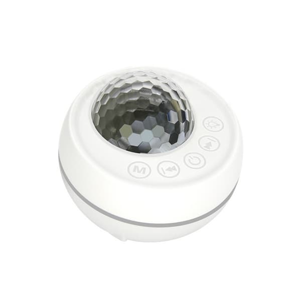 Bluetooth-høyttaler, vanntett baderomsforsterker med LED-diskolys