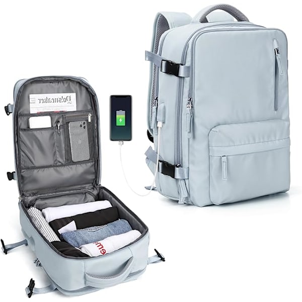 Ryggsäck för flygplanskabin, handbagage, 43 cm
