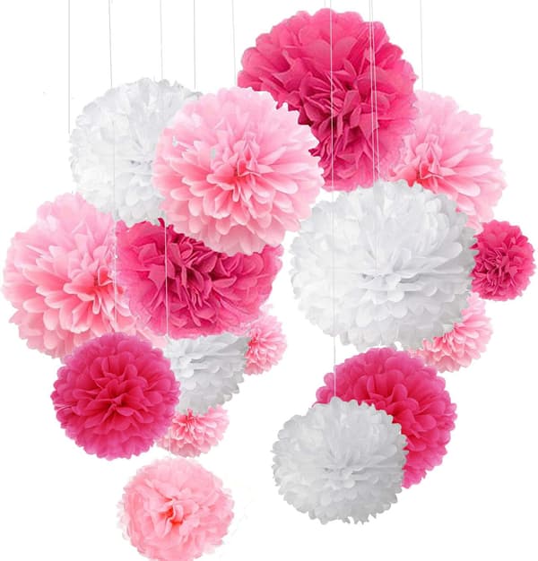 Dekorativ blomsterball A (blomsterballsett)