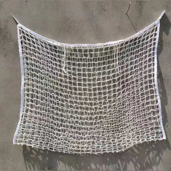 Nätfoderhink för hästar, 160 x 100 cm, Vit