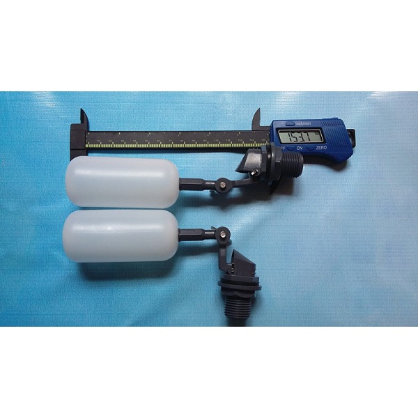 4-punktsgränssnitt Miniatyrkulflottorventil Liten plastflottör