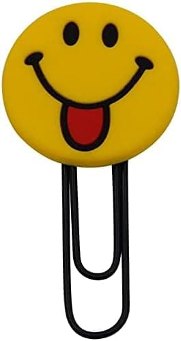 Emojis-formede sider - med papirclips, til børn, piger, drenge