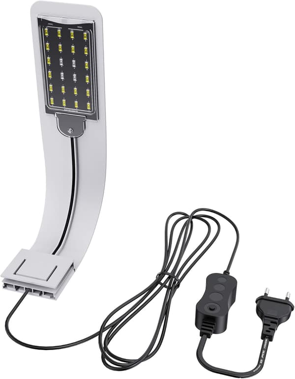 Ultra-lille LED-lys til små akvarier, Mini akvarium klipslys