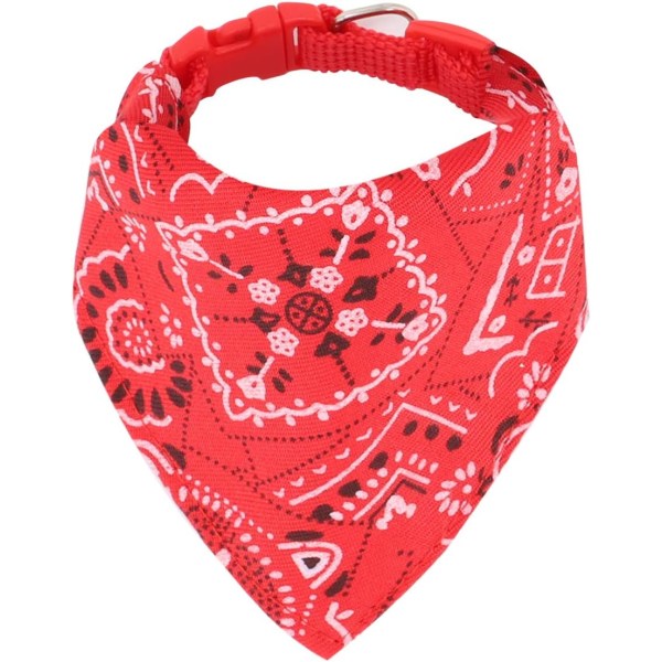 Modehundar Bandana Halsdukar Justerbara för Valp Liten Hund Katt (