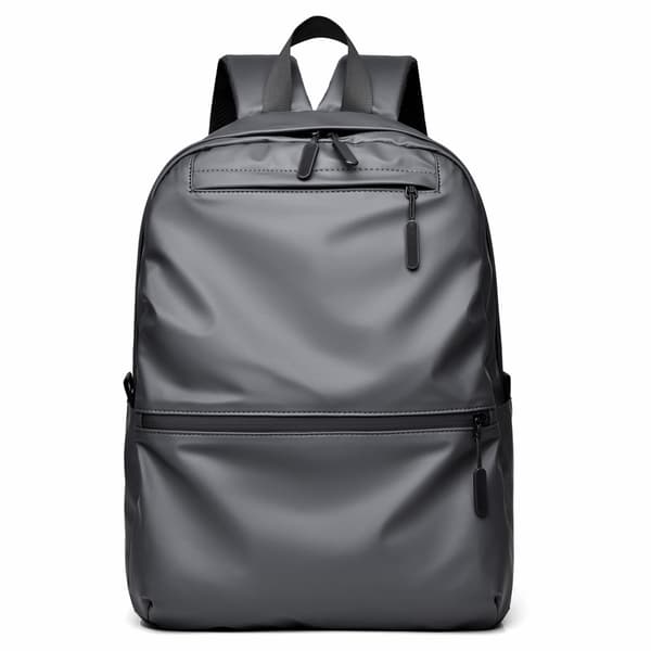 Mode Backpack med Textur för Män, Cross-Border Student Skolväska Casual