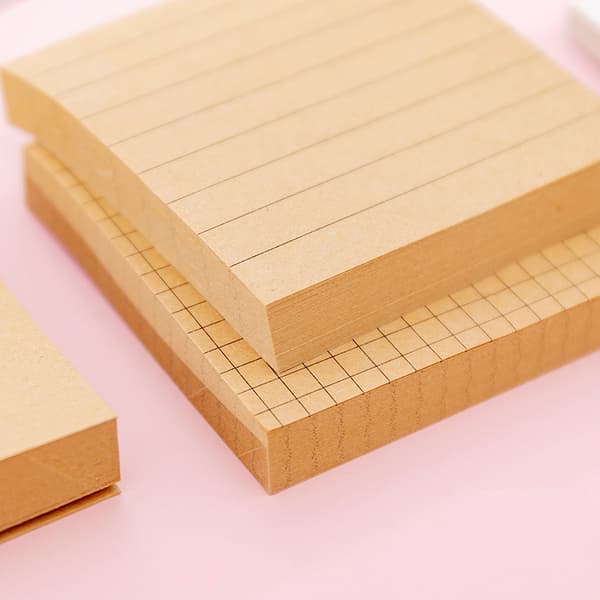 80 Enkle og Kreative Tomme Vandrette Sticky Notes til Studerende