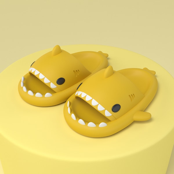 Non-slip Shark Slippers Bathroom Slippers for Shower Soft Summer