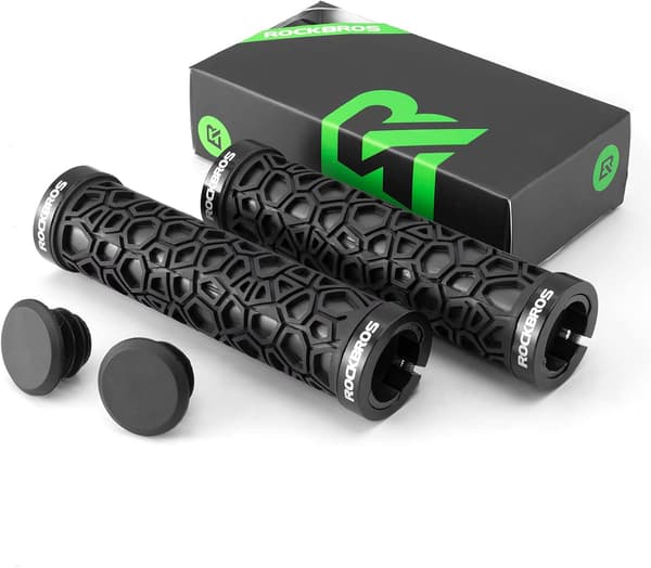 1 par MTB-styregrep, ergonomisk acex sykkelgrep 2 ender, nei