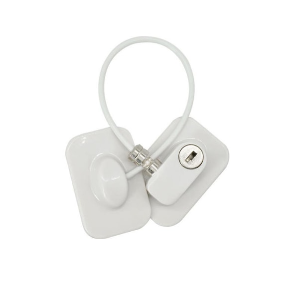 Child Safety Lock with Key Safety for Refrigerator Cabinet Window