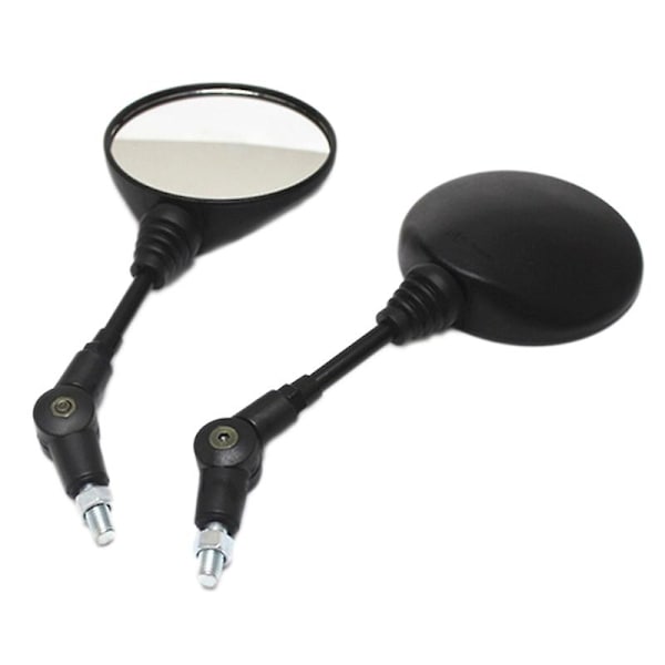 1 Par Universal Vikbara Motorcykel Speglar 8mm