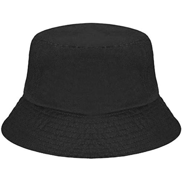 Trendig Broderad Bucket Hat Fiskehatt för Män Kvinnor, (kangar