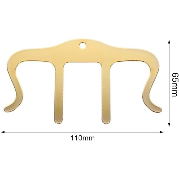 2 stk. Noteklyper Notearkholdere Notemapper for Piano, Gitar, Fiolin, Spilling