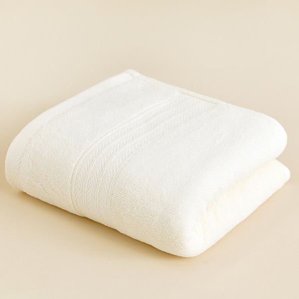 Superabsorberende og myke håndklær i bomull (2-pakning, 75*35cm) for bad, hender, ansikt, treningsstudio og spa