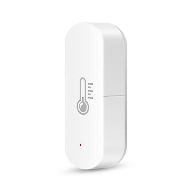 Tuya Wifi Temperatur- og Fuktighetssensor Innendørs Hygrometer Termometer Smart Life App C