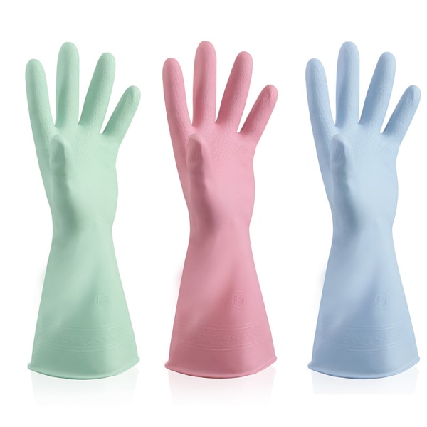 3 paires de gants de cuisine, (M)gants de vaisselle réutilisables,