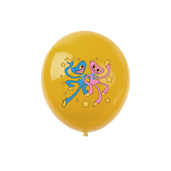 9st Poppy's Playtime Födelsedagsdekoration Tillbehör Latexballonger