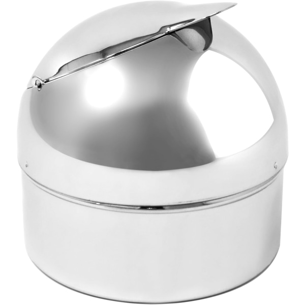 Ashtray with Folding Function - Foldable ashtray with metal closu