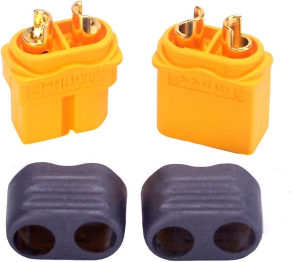 15 Par XT60H Slidstikkontakt Stik til RC Model og Mere (15stk