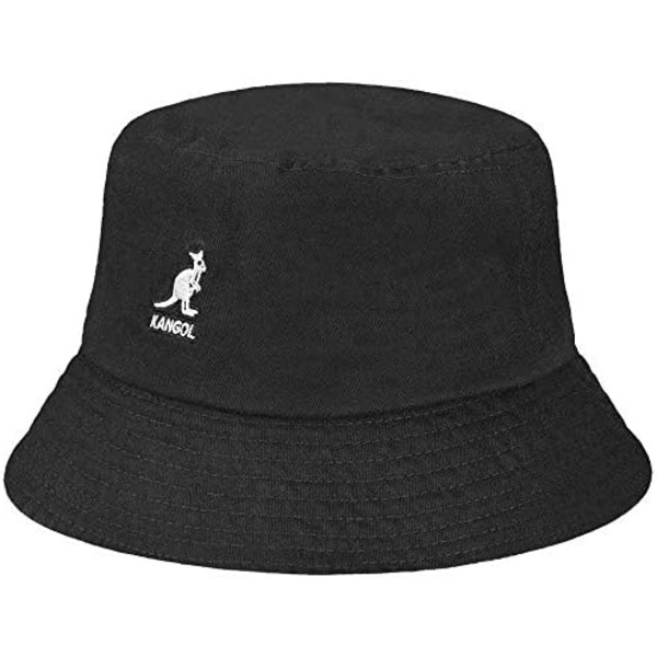 Trendig Broderad Bucket Hat Fiskehatt för Män Kvinnor, (kangar