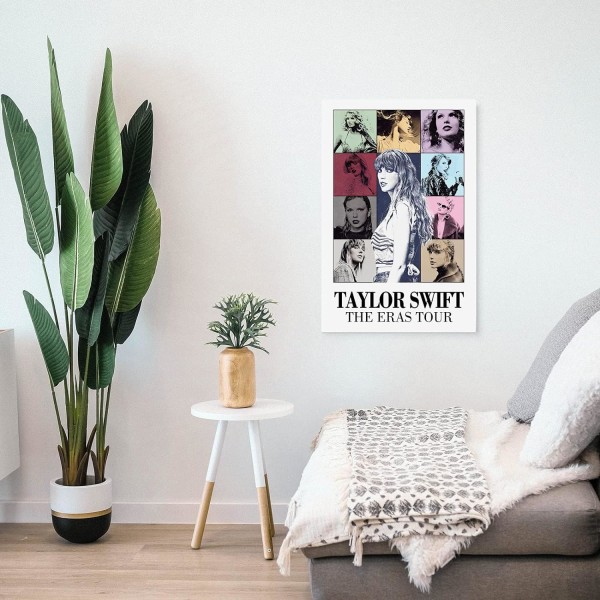 (30 x 40 cm) Taylor æstetisk plakat uden ramme, vægdekor Swift M