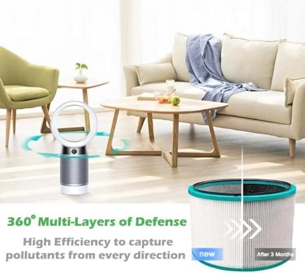 HEPA Luftrenserfilter til Dyson HP00,01,02,03,DP01,03