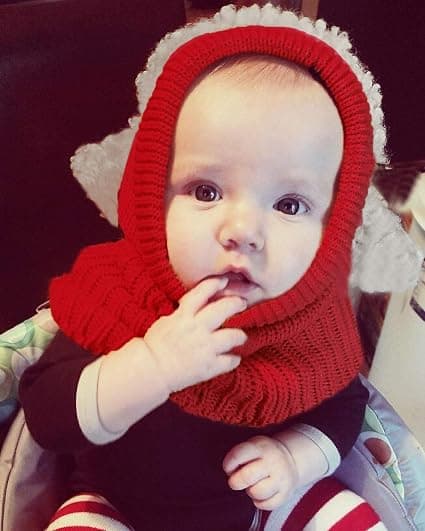 Baby Jenter Gutter Vinterlue Skjerf Øreklokker Hette Skjerf Hundeluer E