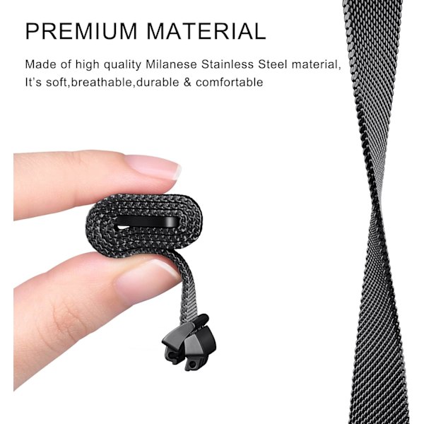 Metallband för Fitbit Inspire 2 & Fitbit Inspire HR & Inspire &