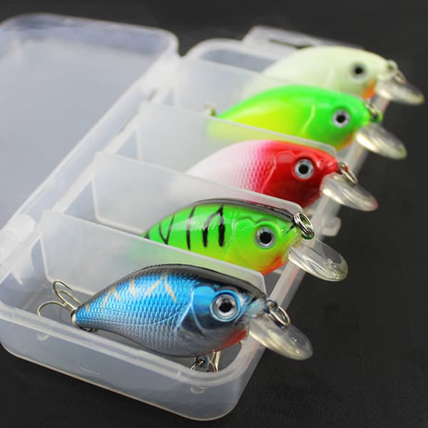 Bait & Tackle Agnsboks med 5 Agn