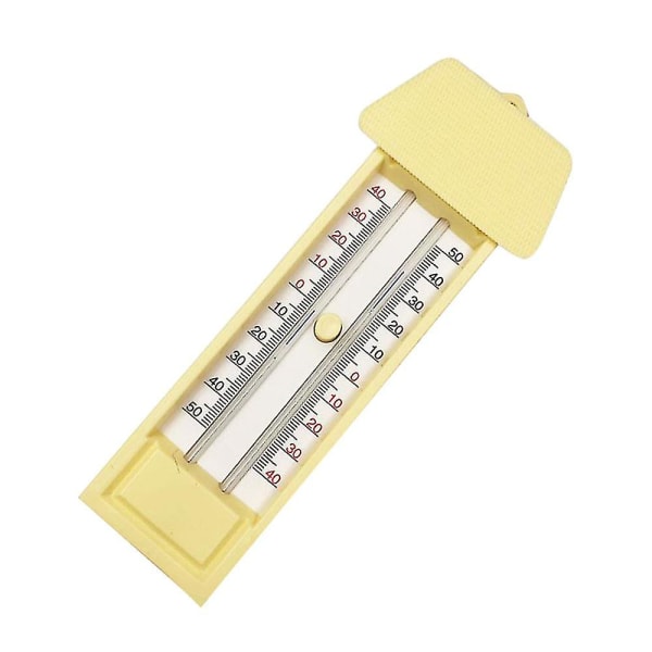 Termometer som mäter högsta och lägsta temperaturen i växthuset