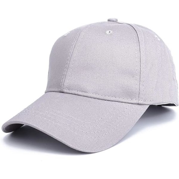 Baseball Cap - Casual Cap, Sporty Baseball Cap Classic Plain Vint