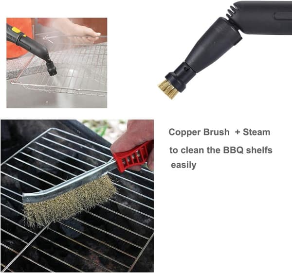 DEYF rundbørste for Karcher damprenser (pakke med 8)