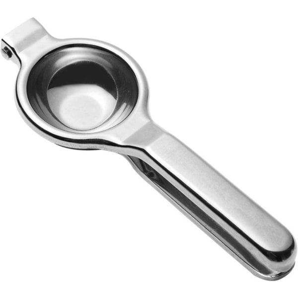 (Silver)Heavy Duty Metal Manual Lemon Squeezer, Premium Stainless