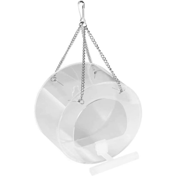 Outdoor Hanging Bird Feeder, Round Bird Feeder Suitable for Outdo