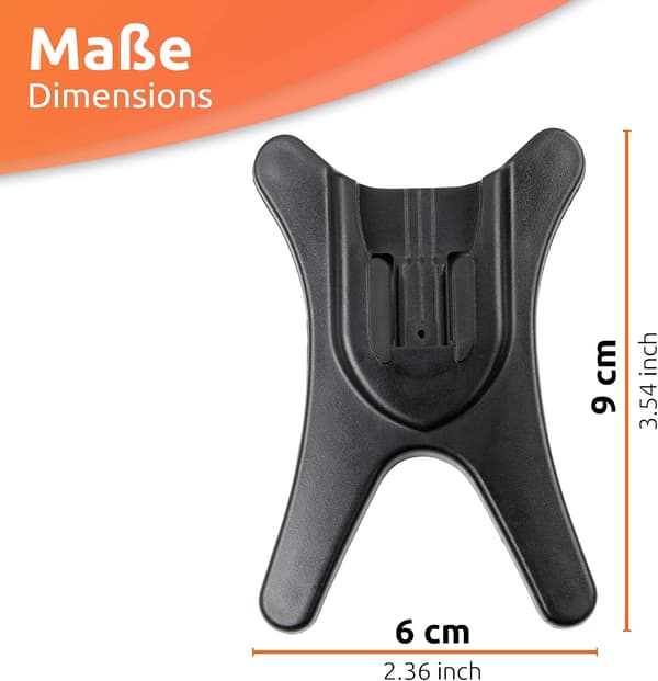 2X Flash Bracket med Integreret 1/4 Tommer Universal Stativ til Hot Shoe