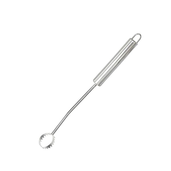 1 stk. Lungefjerner, Rustfritt Stål Lungeskrape med Ergonomisk Håndtak