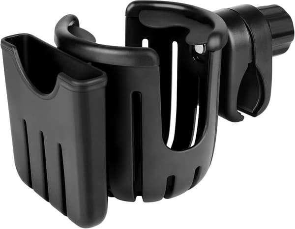 Barnevognkoppholder med telefonholder, sykkelkoppholder, univer