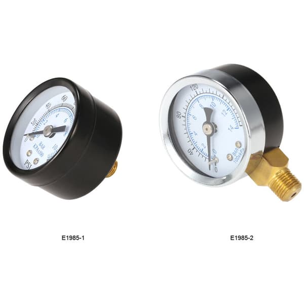 0~200psi 0~14bar 40mm 1/8\" Dubbelskalig Tryckmätare Hydraulisk Pr