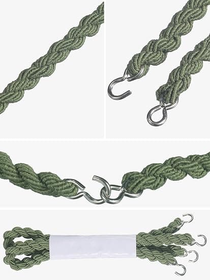 12 stk. Elastiske Støvle Stropper Militære Benstropper Blousing Suspenders