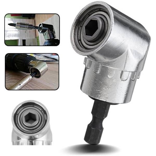 Vinkelborr Adapter 105 Grader 1/4 Tums Hexskaft Skruvmejsel